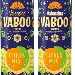 Valensina Vaboo Energy Citrus 0,25l - 12er Pack