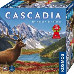 Kosmos Cascadia - Spiel des Jahres 2022, Familienspiel für 1-4 Personen ab 10 Jahren