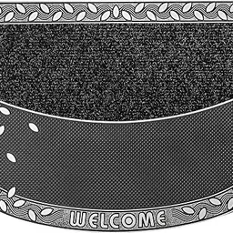 Home2Fashion PUR TwinClean Fußmatte Metallic Anthrazit, ca. 75 x 57 cm