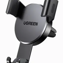 UGREEN Handyhalterung Auto PKW Lüftung Schwerkraft bis 7,2" Schwarz