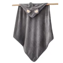 DBTW 80x80cm Baby Badetuch Set, Weiches Kapuzenhandtuch mit Fliege Haarband, Ultraweiches Handtuch für Jungen und Mädchen