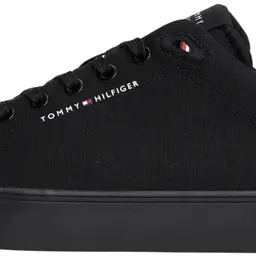 Tommy Hilfiger Herren Low Top Sneaker Harlem, Schwarz, 42
