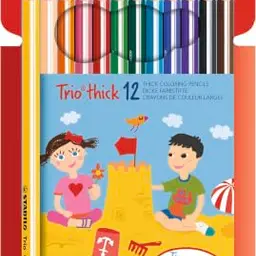 STABILO TRIO dicke Dreikant-Buntstifte