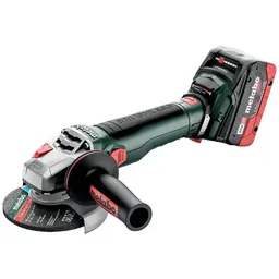 Metabo WB 18 LT BL 11-125 Quick Akku-Winkelschleifer 18V mit 2 Akkus und Ladegerät in metaBOX 165 L