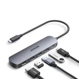 Anker USB-C Hub 5-in-1 mit 4K HDMI & 90W Ladefunktion