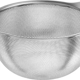 ZWILLING Küchensieb, Ø 24 cm, mit 2 Griffen, spülmaschinengeeignet, Edelstahl, Silber
