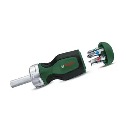 Stubby Ratschen-Schraubendreher mit 6 Bits