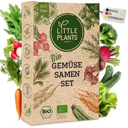 Bio Gemüsesamen Set - 12 Sorten für Garten, Balkon und Hochbeet