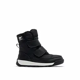 Sorel Kinder Winterstiefel Whitney II, Schwarz/Sea Salt, 21 EU