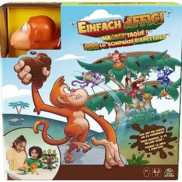Einfach affig - Das witzige Kinderspiel mit fliegenden Knet-Kugeln für 2-4 Spieler ab 4 Jahren