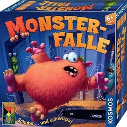 Kosmos Monsterfalle - Lustiges Kinderspiel ab 6 Jahren, für 2 bis 4 Personen, kooperatives Familienspiel