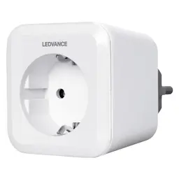 LEDVANCE Smarte schaltbare Steckdose mit Bluetooth, Steuerung für Smart Home, kompatibel mit Alexa, Google Home u. Apple HomeKit, 1er-Pack