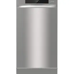 Gorenje GS 541D10 X Freistehender Geschirrspüler, 45 cm breit, Silber, mit 11 Maßgedecken und 5 Programmen
