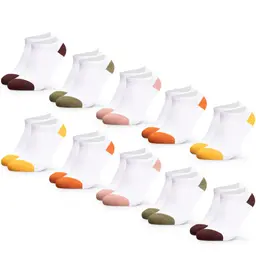 Occulto Damen Sneaker Socken 10er Pack (Maja) Herbst Mix 39-42
