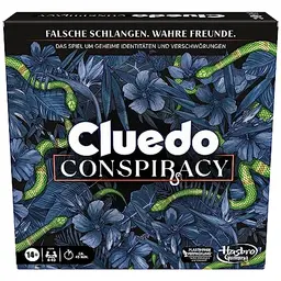 Hasbro Gaming Cluedo Conspiracy Brettspiel für 4-10 Spieler, ab 14 Jahren - Deutsche Version