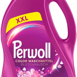 Perwoll Blütenrausch Waschmittel, 80 Waschladungen, sanft reinigend für farbige Textilien, Color Waschmittel