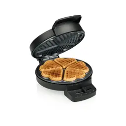 Princess Waffeleisen Deluxe, 5 Herzwaffeln, Antihaftbeschichtung, Kontrollleuchten, Kompaktes Design