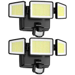 BENMA 302 LED Strahler mit Bewegungsmelder Außen, 2 Stück