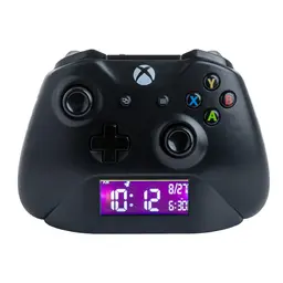 Paladone Xbox Black Controller Wecker, offiziell lizenziertes Merchandise