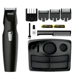 Wahl Schnurrbart- und Bart-Akku-Trimmer mit 6-in-1-Kamm, einstellbar