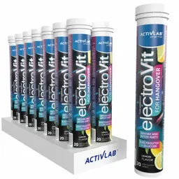 Activlab Elektrolyte Brausetabletten - Post-Party, Zitrone, 14 x 20 Tabletten