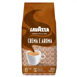 Lavazza Crema e Aroma Arabica & Robusta Kaffeebohnen 1 kg - Vollmundig, Schokoladig, Für Espressomaschinen