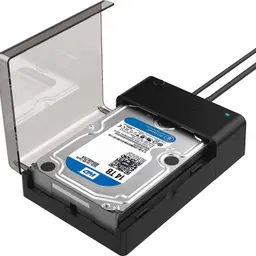 SABRENT Dockingstation für 2,5''/3,5'' SATA HDD/SSD, USB 3.0, extern, ohne Festplatte