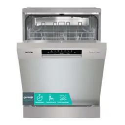 Gorenje GS642E90X Freistehender Geschirrspüler, 60 cm, 13 Maßgedecke, AquaStop, Hygiene, SpeedWash, Selbstreinigung, Besteckkorb