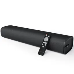 Yinet-EU Soundbar für Fernseher, 56-W-Lautsprecher mit Bluetooth 5.3/ARC/optischem Anschluss/AUX, wandmontierbar, Heimkino-Surround-System, kompakte Soundbar für TV/PC/Gaming