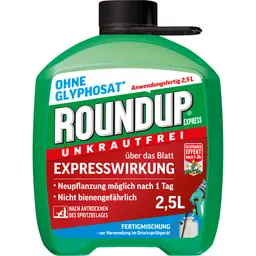 Roundup Unkrautfrei Express 2,5L Refill gegen Unkraut