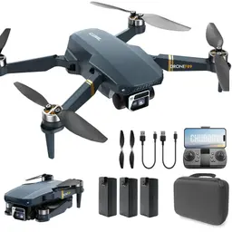 800 Meter Reichweite Drohne mit 4K-Kamera, 84 Min. Flugzeit, faltbar, bürstenloser Motor, Auto-Hover & Auto-Follow (3 Akkus)
