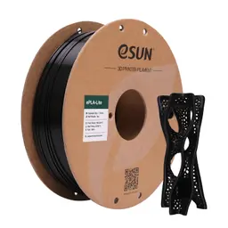 eSUN PLA Filament 1.75mm, 1kg Spule - Hochwertiges 3D-Druckmaterial, Maßgenauigkeit ±0,03mm, A-Schwarz