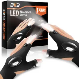 Geschenke für Männer, Handschuhe mit Licht, Angelzubehör, Gadgets, lustige Geschenke für Papa, Geburtstags- und Weihnachtsgeschenke, Adventskalender-Füllung