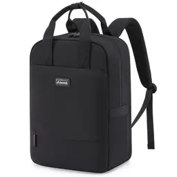 LOVEVOOK Damen Laptop Rucksack 15,6", Schultasche für Teenager, wasserdicht, elegant, für Reise, Uni & Arbeit