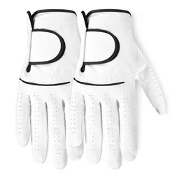 Amazon Basics Golfhandschuhe für Linkshänder, M/L, 2er-Pack