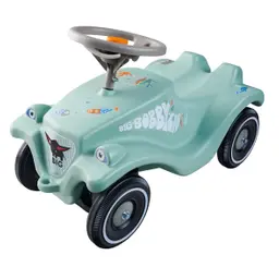Big Bobby Car Classic Green Sea - Rutschauto für Kinder von 1-5 Jahre, Meeres-Design, mit Sicherheitslenkrad und Hupe, bis 50 kg