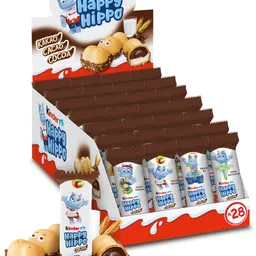 Kinder Happy Hippo Kakao - 28 Einzelriegel à 20,7g
