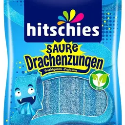 Hitschies Fruchtgummi, Saure Drachenzungen, 125 g