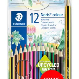 STAEDTLER Noris colour 185 Buntstifte – 12 Farben