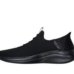 Skechers Herren Ultra Flex 3.0 Right Away Slip-In Turnschuhe, Schwarz Mesh/Trim, 40 EU