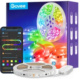 Govee LED Strip RGBIC 5m, Musik Sync, Farbwechsel, App-Steuerung, für Party & Zuhause