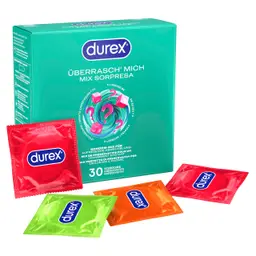 Durex Überrasch' Mich Kondome Mixpack - Probierpaket - JGA - 30 Stück