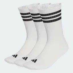 adidas Unisex 3Stripes Cushioned Sportswear Crew Socks 3er-Pack, weiß/schwarz/schwarz, 40-42