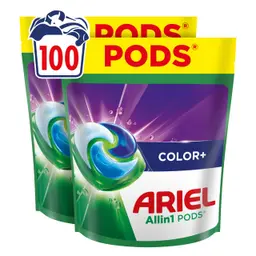 Ariel Pods Color+ Waschmittel, 100 Wäschen