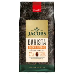 Jacobs Kaffeebohnen Barista Crema Intense, 1 kg, Kaffee ganze Bohnen