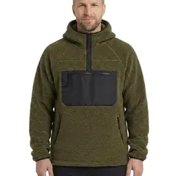 Brandit Teddyfleece Work Pullover 15Y, Olive, Größe M