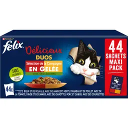Purina Felix Duo Maxipack 44 x 85 g