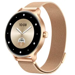 Smartwatch Damen mit 1.27" AMOLED, Fitnessuhr, Pulsmesser, Schlafmonitor, Schrittzähler, 120+ Sportmodi, IP68 Wasserdicht & Telefonfunktion