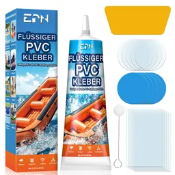 EPN Pool Reparaturset, wasserdicht, für Luftmatratzen, Schwimmringe, Zelte, Hüpfburgen, Whirlpools, Spielzeug, Schlauchboote, Kajaks