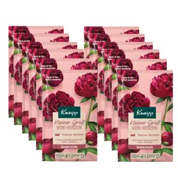Kneipp Badekristalle Kleiner Gruß von Herzen 12 x 60g
